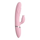 Wibrator Tongue Extension z ruchomym języczkiem i funkcją ogrzewania, 21 cm - 1
