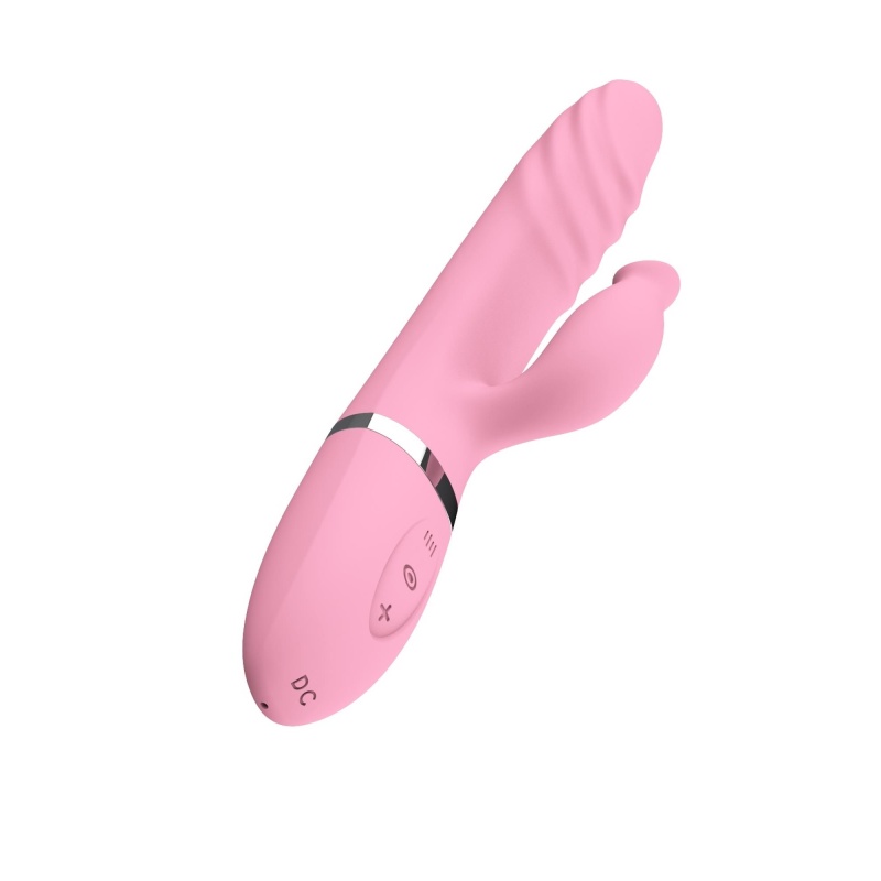 Wibrator Tongue Extension z ruchomym języczkiem i funkcją ogrzewania, 21 cm - 3