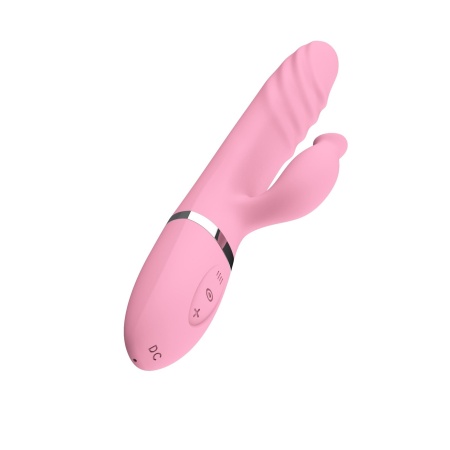 Wibrator Tongue Extension z ruchomym języczkiem i funkcją ogrzewania, 21 cm - 3