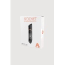 Pocisk wibrujący Rocket Black - 10 trybów wibracji, silikon + ABS, Ø 1,8 × 9 cm - 6