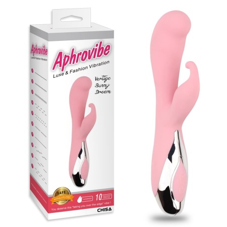 Wibrator Vertigo Bunny Dream — Dwa Ramiona do Stymulacji Łechtaczki i Punktu G, 19 cm - 1