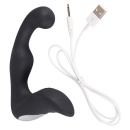 Wibrator prostaty Rebel Prostate Plug recharge – elastyczna konstrukcja z zakrzywioną głowicą i stymulatorem krocza, 9 trybów, d - 2