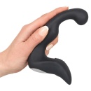 Wibrator prostaty Rebel Prostate Plug recharge – elastyczna konstrukcja z zakrzywioną głowicą i stymulatorem krocza, 9 trybów, d - 3