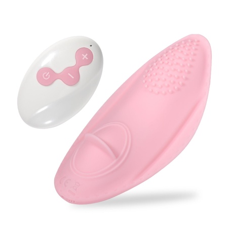 Wibrator Strap on Vibrator 01 z pilotem, 10 trybów, 12 cm - 1