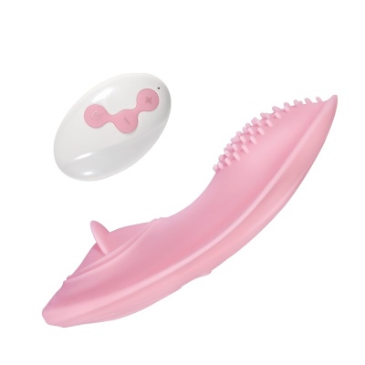 Wibrator Strap on Vibrator 01 z pilotem, 10 trybów, 12 cm - 1 2