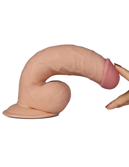 8.5"" The Ultra Soft Dude Vibrating