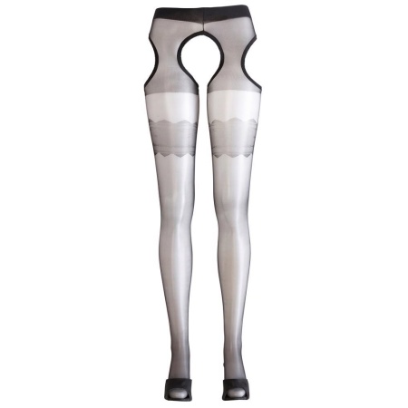 Tights with garter XL - 6