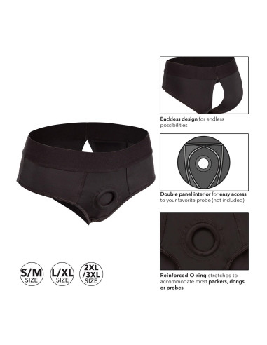 Boundless Backless Brief Black
