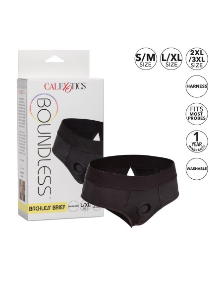 Boundless Backless Brief Black