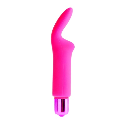 Stymulator łechtaczki Silicone Fun Vibe - 3 prędkości drgań, 14 cm, silikon - 1 2