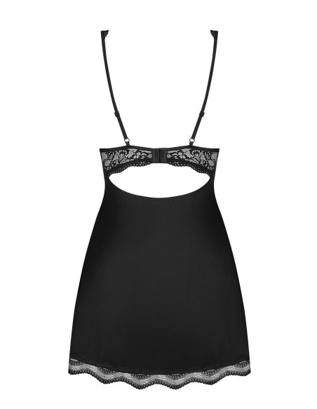 Luvae babydoll i stringi czarna    M/L