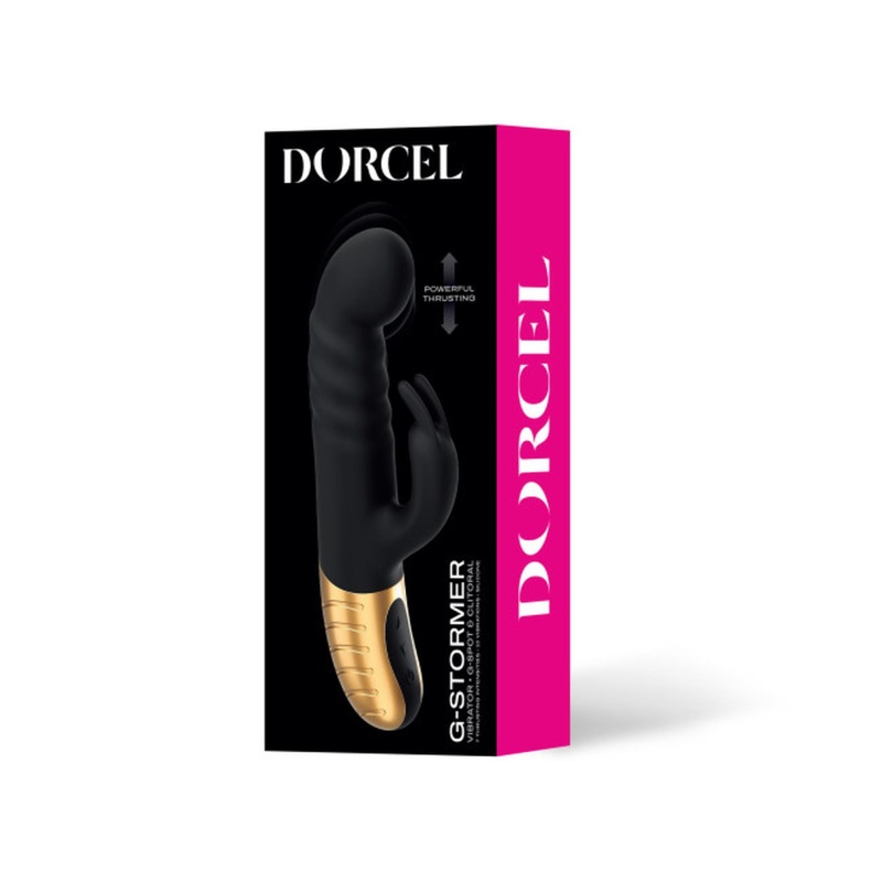 Wibrator króliczek Dorcel G-Stormer z silnikiem liniowym: 7 prędkości, 10 trybów stymulacji łechtaczki, 23,5 cm - 5