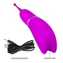 Zestaw stymulatorów Thrill Kit z wymiennymi nakładkami - 26 cm - 7