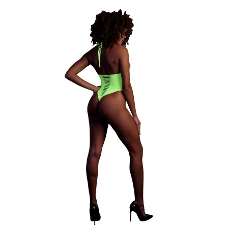 High-Cut Body - Neon Green - 2