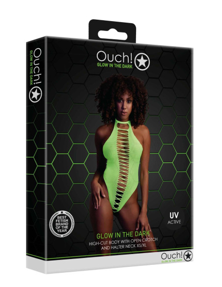 High-Cut Body - Neon Green - XS/XL