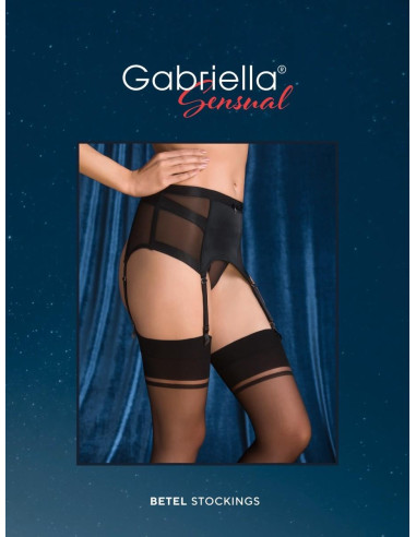 Bielizna-Pończochy BETEL Czarne S/M