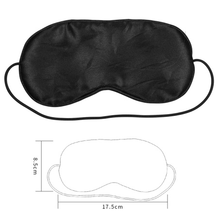 Maska na oczy My Mask Srebrna - 3