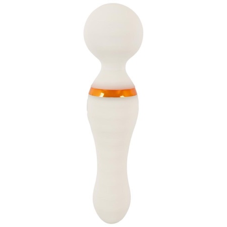 Wibrator-różdżka GITD Wand Vibrator – dwustronny masażer świecący w ciemności, 19,5 cm - 4