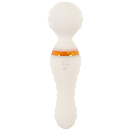Wibrator-różdżka GITD Wand Vibrator – dwustronny masażer świecący w ciemności, 19,5 cm - 5