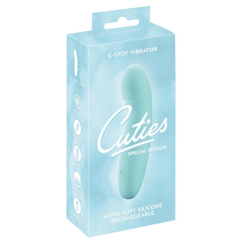 Wibrator do punktu G Softies Mini G-Spot – zakrzywiony, 8 trybów, IPX7, 15,5 cm - 1