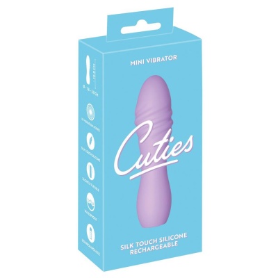 Wibrator Mini Cuties 3. generacji – 10 trybów wibracji, elastyczny korpus, długość 10,8 cm, średnica 1,8–2,8 cm - 1