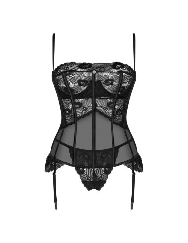 Bielizna-Serena Love gorset i stringi   XS/S