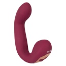 Wibrator Javida Thumping & Shaking Rabbit – zakrzywiony stymulator punktu G i łechtaczki, 17,1 cm - 3