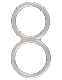 Metallic Silicone Double Ring 2