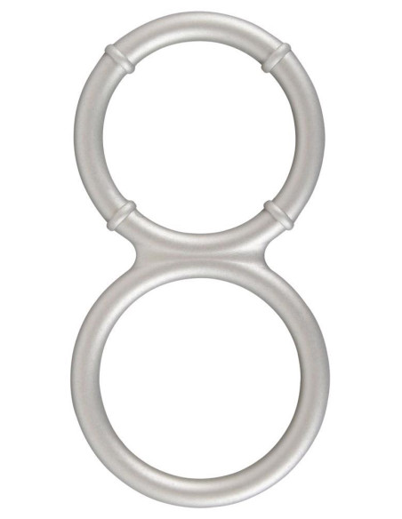 Metallic Silicone Double Ring