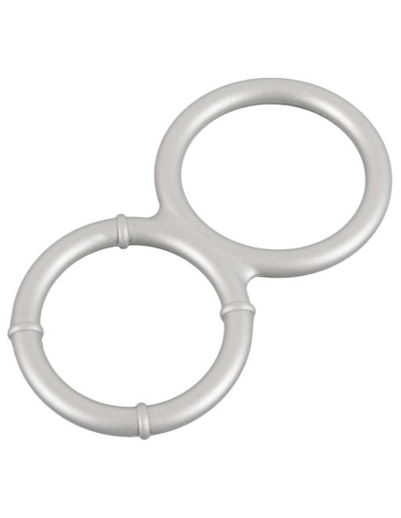 Metallic Silicone Double Ring
