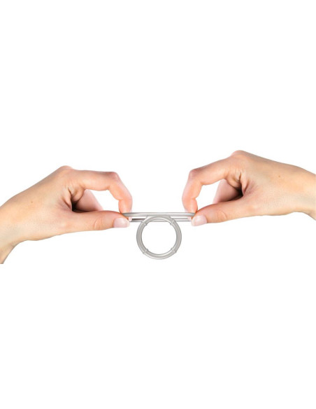 Metallic Silicone Double Ring