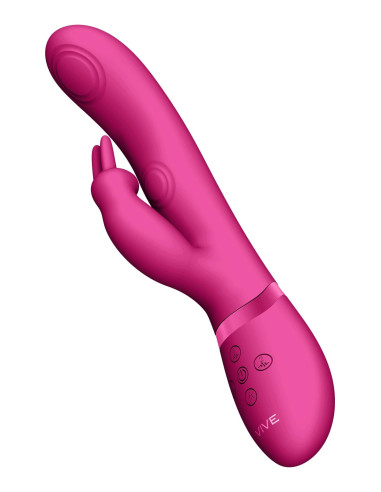 May - Pulse-Wave & C-spot & G-Spot Rabbit - Pink