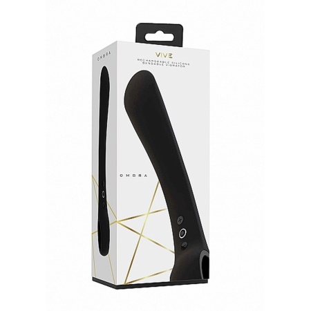 Ombra - Bendable Vibrator Punkt G - Black - 3