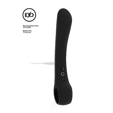 Ombra - Bendable Vibrator Punkt G - Black - 7