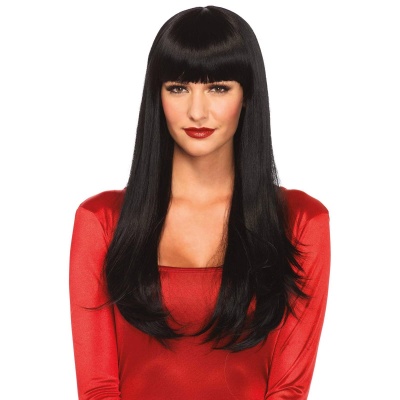Bangin' long straight wig Black - 1