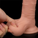 Sliding Skin Dual Layer Dong z jądrami 19,8 cm - 4