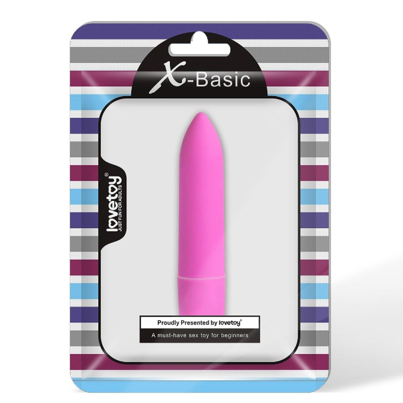 Pocisk wibrujący Bullet Long 9 cm – jeden tryb, czarny matowy - 3