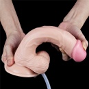 Dildo Squirt Extreme 23 cm z funkcją wytrysku - Jasnoróżowy - 2