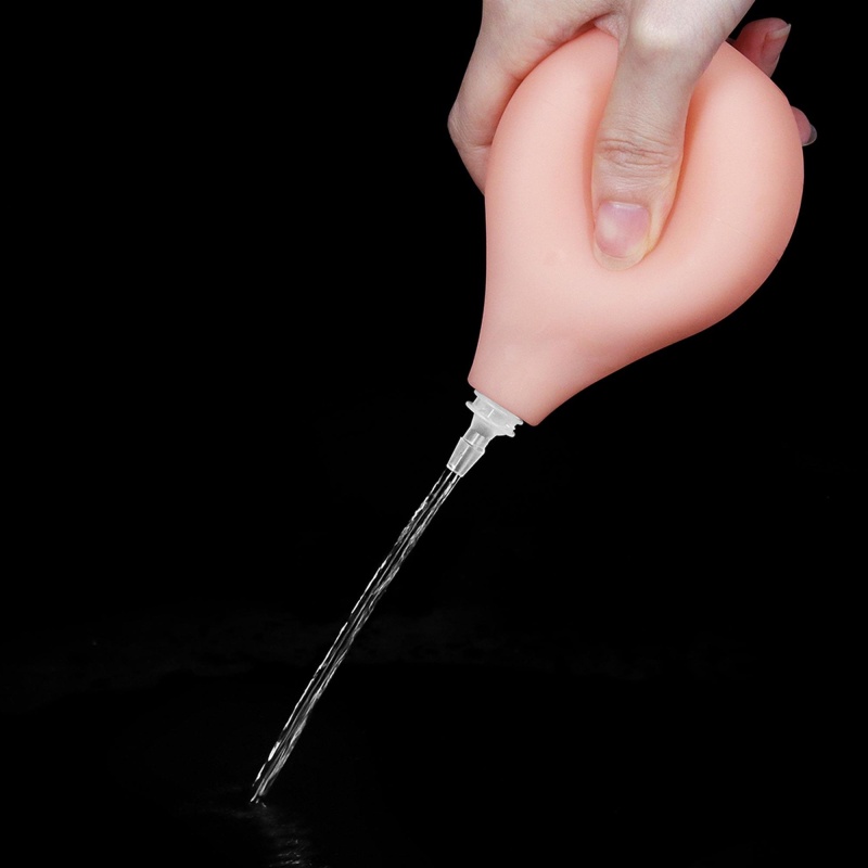 Dildo Squirt Extreme 23 cm z funkcją wytrysku - Jasnoróżowy - 19