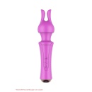 Nasadki silikonowe Attachments Personal Massager Fuchsia do masażera The Personal Wand - wygięta szyjka G-spot 13 cm i końcówka - 6