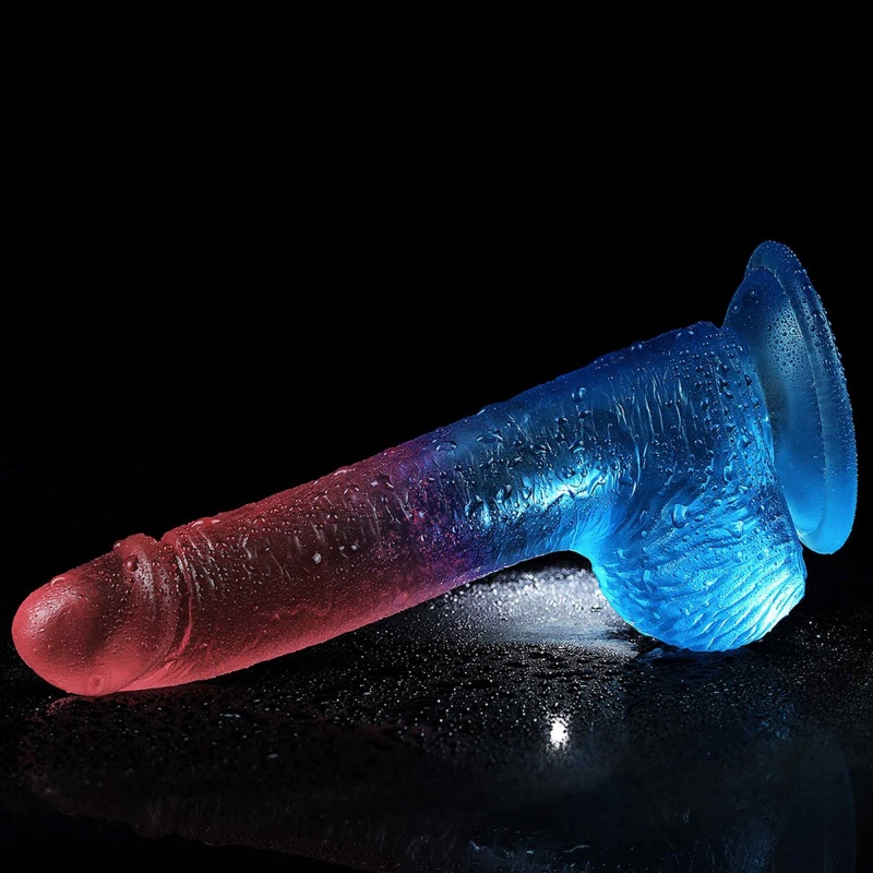 Dildo Dazzle Studs 19 cm – realistyczne TPE z przyssawką - 11
