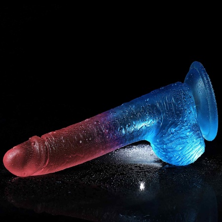Dildo Dazzle Studs 19 cm – realistyczne TPE z przyssawką - 11
