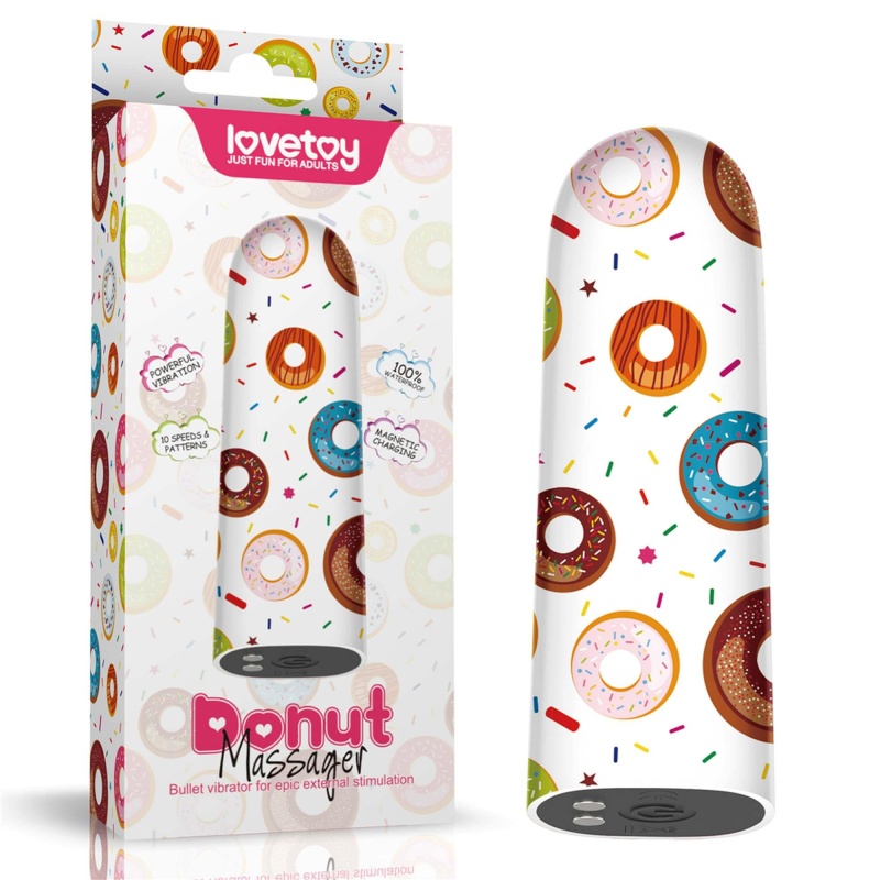 Masażer Donut 2,7 cm 10 trybów wibracji - 1