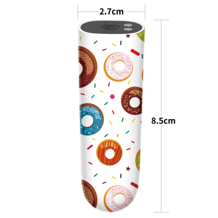 Masażer Donut 2,7 cm 10 trybów wibracji - 2