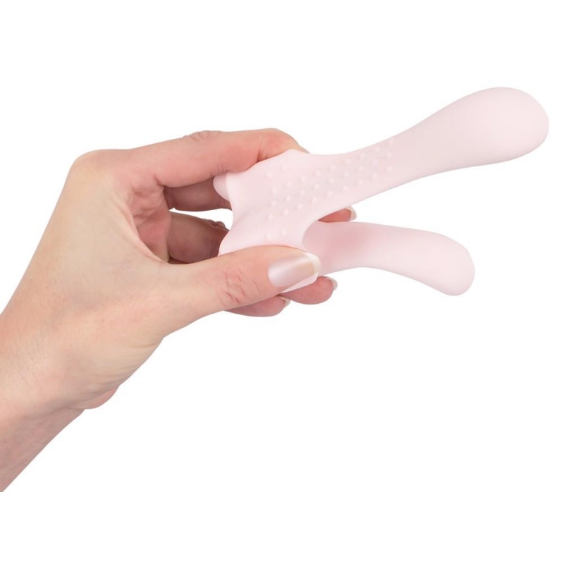 Wibrator dla par Couples Choice Couples Vibrato z 2 silnikami i 10 trybami wibracji, długość 13,1 cm, Ø 2,8 cm - 6