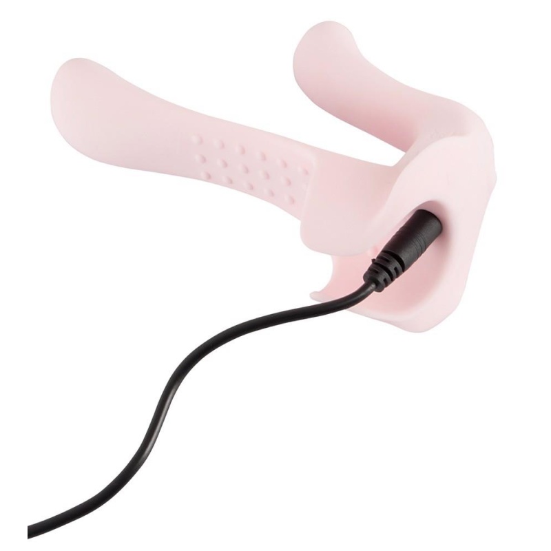 Wibrator dla par Couples Choice Couples Vibrato z 2 silnikami i 10 trybami wibracji, długość 13,1 cm, Ø 2,8 cm - 9