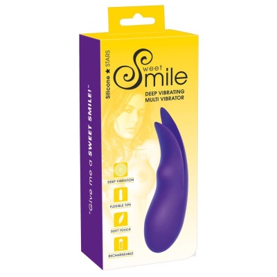 Multiwibrator Deep Vibrating Multi – 10 trybów wibracji, dwie elastyczne końcówki, długość 18,6 cm - 1
