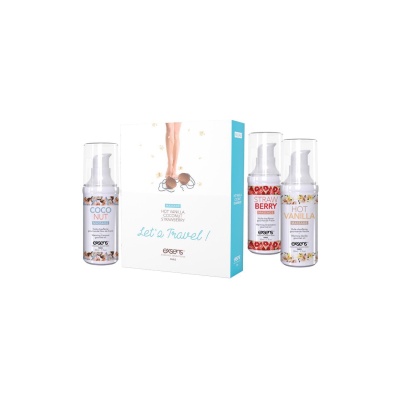 EXSENS GIFT SET LET'S TRAVEL! 3 x 30ML - 1 2