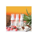Żel do masażu ocieplający Exsens Let's Travel! Truskawka, Hot Vanilla, Kokos 3 x 30 ml - 4