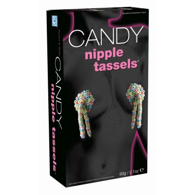 Słodycze-CANDY NIPPLES TASSELS, Frędzelki na sutki - 1